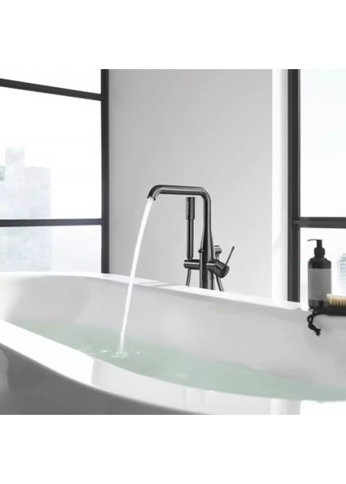 Смеситель для ванны Grohe Essence 25248AL1 напольный, графит