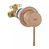 Смеситель скрытого монтажа для душа Grohe Essence 29197DL0 Бронза матовая