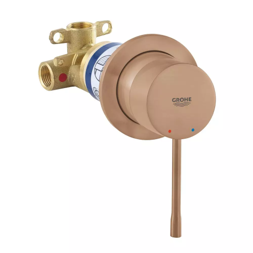 Смеситель скрытого монтажа для душа Grohe Essence 29197DL0 Бронза матовая