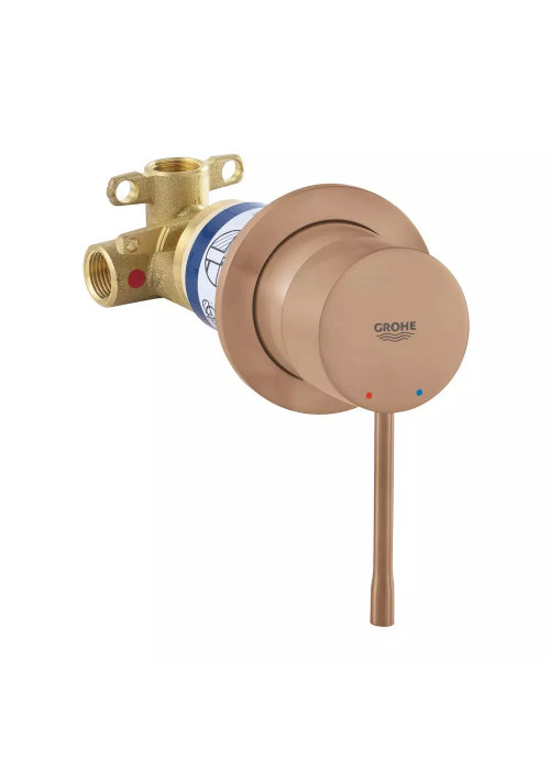 Смеситель скрытого монтажа для душа Grohe Essence 29197DL0 Бронза матовая