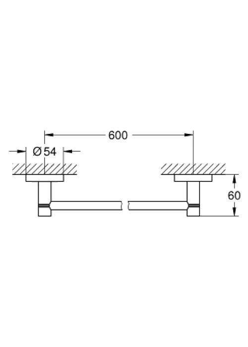 Тримач для рушника Grohe Essentials, 40366001