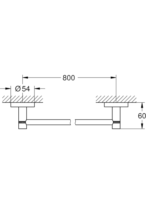 Тримач для банного рушника Grohe Essentials, 40386001