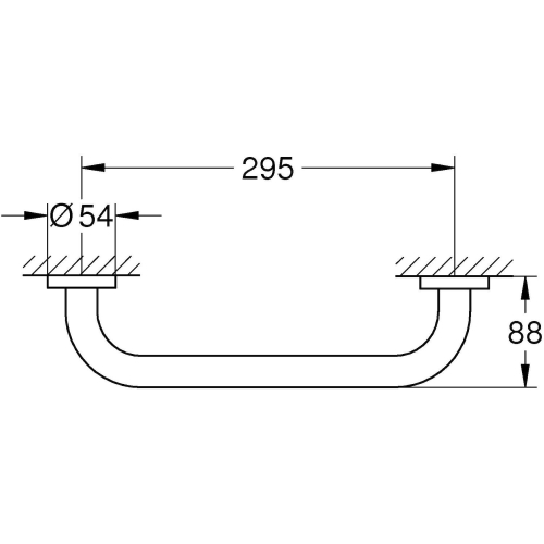 Поручень для ванної Grohe Essentials, 40421001