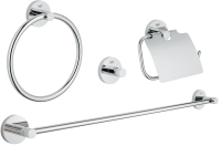 Набор аксессуаров Grohe Essentials 4в1, 40776001