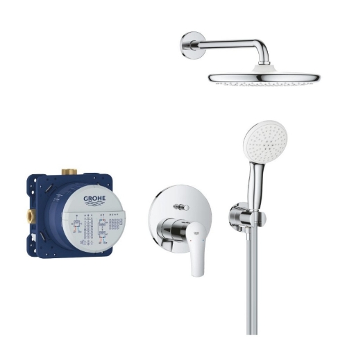 Душова система прихованого монтажу Grohe Eurosmart з Tempesta 250, хром 25288000