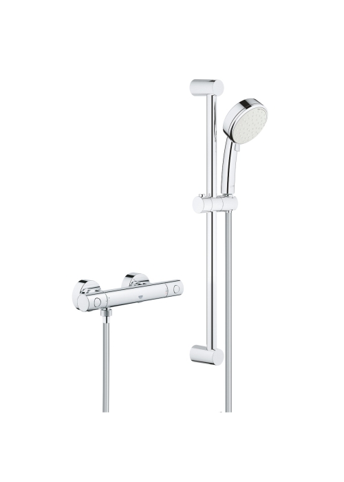 Термостат для душу Grohe Grohtherm 800 із душовим гарнітуром Tempesta Cosmopolitan 34768000