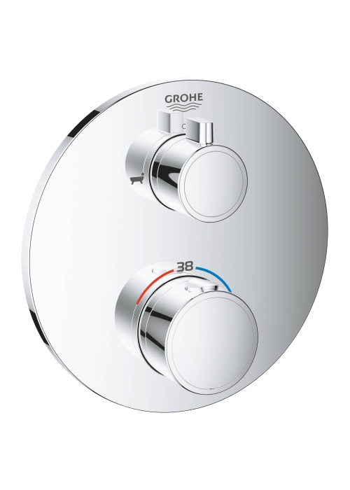 Термостат Grohe Grohtherm 24077000 с переключателем на 2 положения ванна/душ