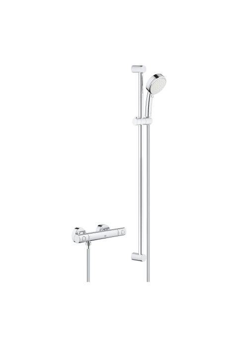 Термостат для душа Grohe Grohtherm 800 с душевым гарнитуром Tempesta Cosmopolitan 34769000