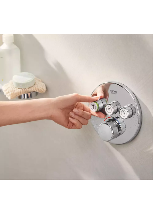 Комплект прихованого монтажу для ванни та душу Grohe Grohtherm SmartControl, 34863000