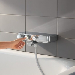 Смеситель-термостат для ванны и душа Grohe Grohtherm SmartControl, 34718000