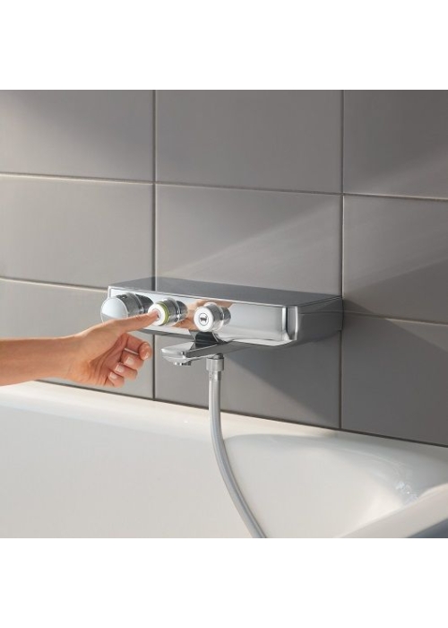 Смеситель-термостат для ванны и душа Grohe Grohtherm SmartControl, 34718000