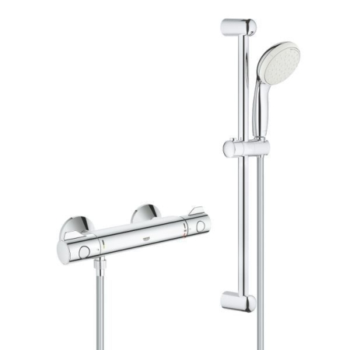 Термостат для душа Grohe Grohtherm 800 с душевым гарнитуром Tempesta New II, 34565001