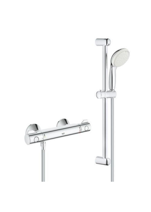 Термостат для душа Grohe Grohtherm 800 с душевым гарнитуром Tempesta New II, 34565001