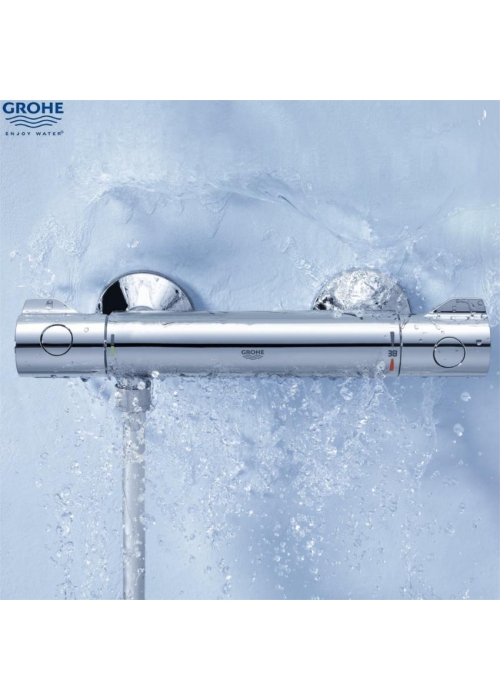 Термостат для душа Grohe Grohtherm 800 с душевым гарнитуром Tempesta New II, 34565001