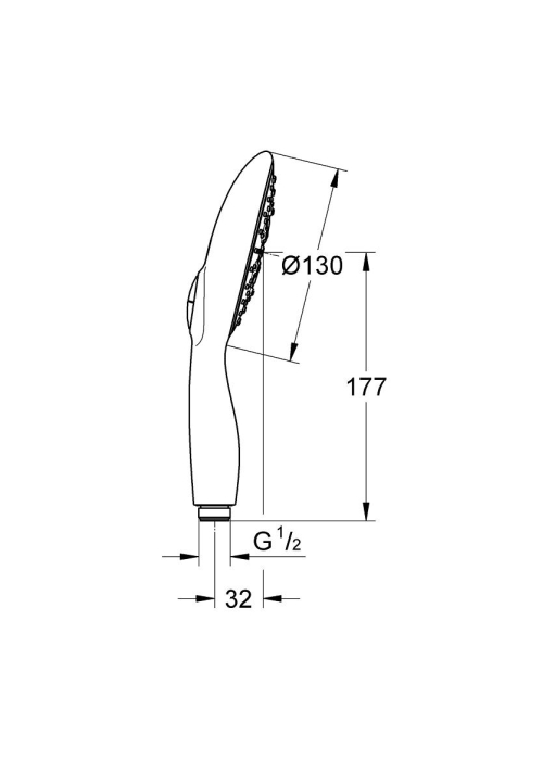 Ручной душ Grohe Power Soul Cosmopolitan 130, 27673LS0