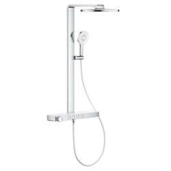 Душова система GROHE SPA Rainshower Aqua Pure з термостатом для настінного монтажу, хром (1016800000)