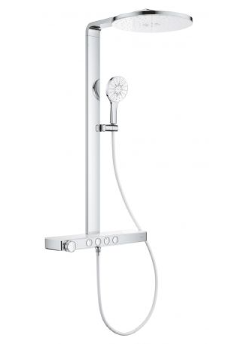 Душова система GROHE SPA Rainshower Aqua Pure з термостатом для настінного монтажу, хром (1016800000)