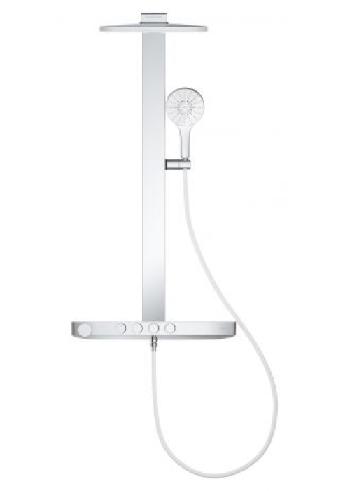 Душова система GROHE SPA Rainshower Aqua Pure з термостатом для настінного монтажу, хром (1016800000)