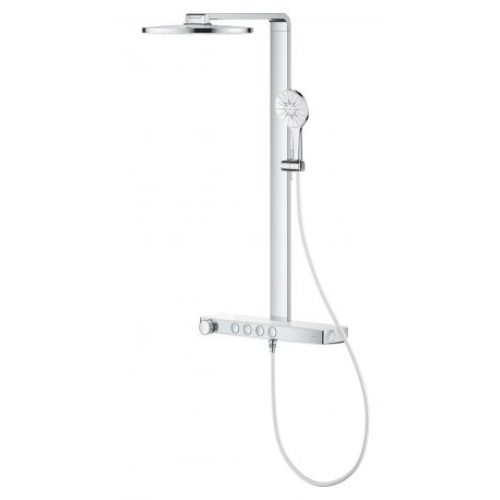 Душова система GROHE SPA Rainshower Aqua Pure з термостатом для настінного монтажу, хром (1016800000)
