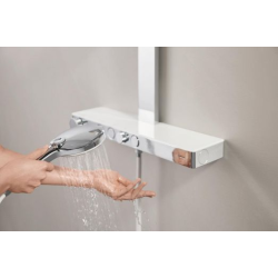 Душова система GROHE SPA Rainshower Aqua Pure з термостатом для настінного монтажу, хром (1016800000)