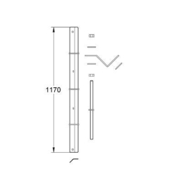 Комплект кутового монтажу Grohe RAPID SL 38562000