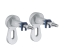 Інсталяційна система GROHE Rapid SL 3 в 1 + Клавіша змиву Grohe Skate Cosmopolitan 3884000G + 38732000