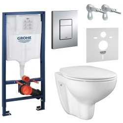 Комплект Grohe Solido 4 в 1 з унітазом Bau Ceramic, 39586000