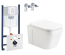 Комплект: Инсталляция Grohe Rapid SL 3в1 (3884000G) + Унитаз подвесной Devit UP (3020120) + Крышка S