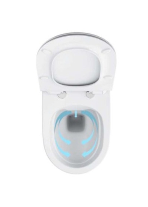 Комплект: Інсталяція Grohe Rapid SL (38772001) та Унітаз підвісний Ravak Uni Chrome RimOff (X01535)