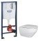 Комплект: Инсталляция Grohe Rapid SL (38772001) + Унитаз подвесной Ravak WC ZANTE RimOff GPX2240040 (38772001+GPX2240040)