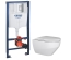 Комплект: Инсталляция Grohe Rapid SL (38772001) + Унитаз подвесной Ravak WC ZANTE RimOff GPX2240040 (38772001+GPX2240040)