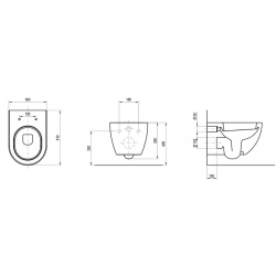 Комплект: Інсталяція Grohe Rapid SL (38772001) + Унітаз підвісний Ravak WC Uni Chrome X01516 (38772001+X01516)