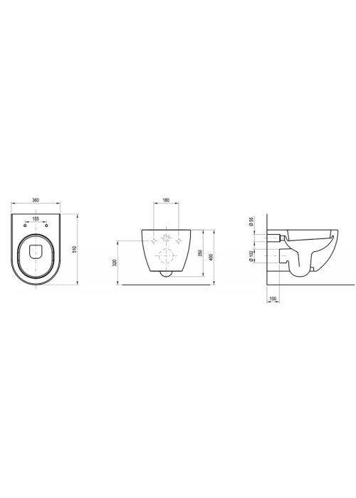 Комплект: Інсталяція Grohe Rapid SL (38772001) + Унітаз підвісний Ravak WC Uni Chrome X01516 (38772001+X01516)