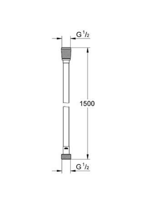 Душовий шланг Grohe Silverflex 28364000