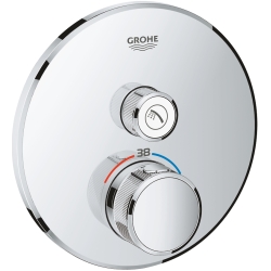 Внешняя часть смесителя на 1 выход  GROHE GROHTHERM SMARTCONTROL, 29118000