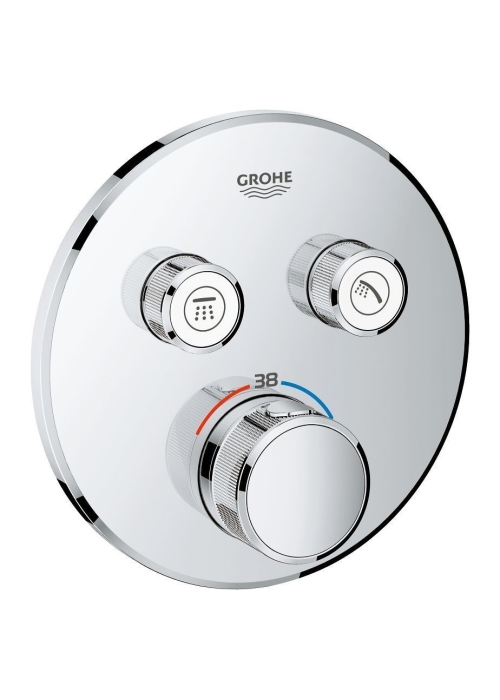 Зовнішня частина змішувача на 2 виходи GROHE GROHTHERM SMARTCONTROL, 29119000