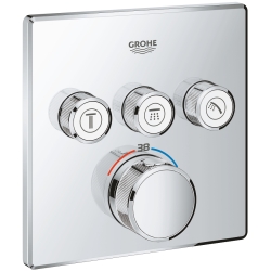 Зовнішня частина змішувача на 3 виходи GROHE GROHTHERM SMARTCONTROL, 29126000