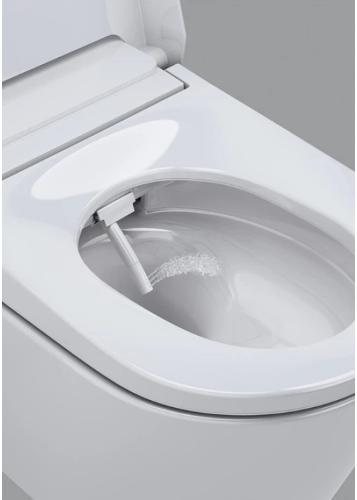 Комплект Grohe QuickFix Sensia 4-в-1: інсталяція Rapid SLX (39596000) з вбудованою розеткою + підвісний унітаз-біде Sensia (36507SH0) з комплектом шумоізоляції (37131000), 36509SH0
