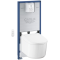 Комплект Grohe QuickFix Sensia 4-в-1: інсталяція Rapid SLX (39596000) з вбудованою розеткою + підвісний унітаз-біде Sensia (36507SH0) з комплектом шумоізоляції (37131000), 36509SH0