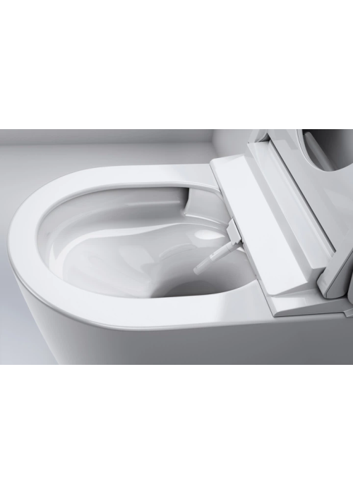 Комплект Grohe QuickFix Sensia 4-в-1: інсталяція Rapid SLX (39596000) з вбудованою розеткою + підвісний унітаз-біде Sensia (36507SH0) з комплектом шумоізоляції (37131000), 36509SH0