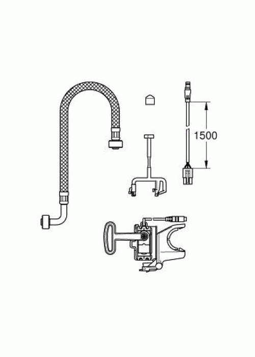 Комплект для автоматичного змиву Grohe Sensia Arena 46944000