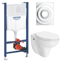 Комплект унітазу з інсталяцією 4 в 1 Grohe Solido Surf UA38971574A