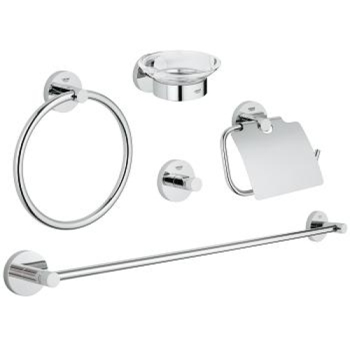 Набор аксессуаров Grohe Essentials 5в1, 40344001