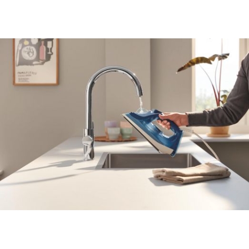 Змішувач для кухні Grohe Blue Pure BauCurve 30580000 з можливістю підключення до фільтру