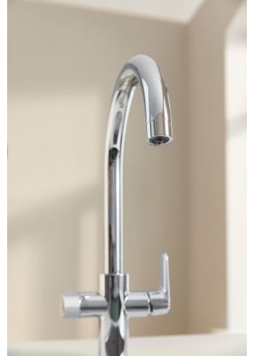 Змішувач для кухні Grohe Blue Pure BauCurve 30580000 з можливістю підключення до фільтру