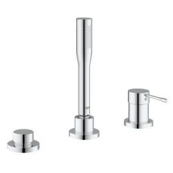 Смеситель однорычажный для ванны на 3 отверстия Grohe Essence New 19976001