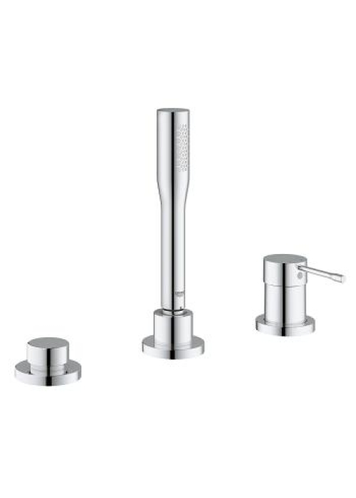 Смеситель однорычажный для ванны на 3 отверстия Grohe Essence New 19976001