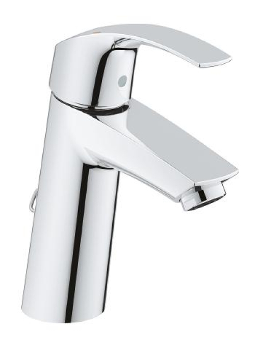 Смеситель однорычажный для раковины с цепочкой Grohe Eurosmart, M-Size , 23323001