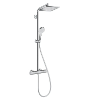 Душова система Hansgrohe Crometta E 240 1jet Showerpipe з термостатом 27271000