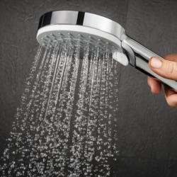 Душова система Hansgrohe Crometta E 240 1jet Showerpipe з термостатом 27271000